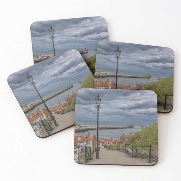 Item preview, Whitby And The View From The 199 Steps designed and sold by Incakola1.