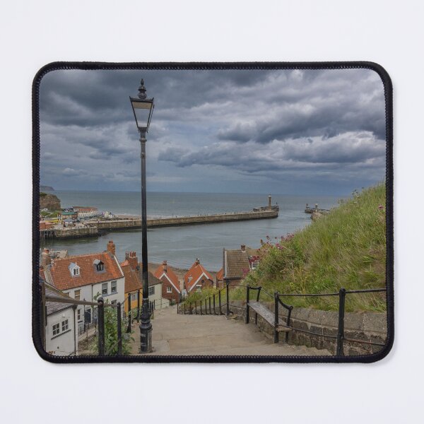 Item preview, Whitby And The View From The 199 Steps designed and sold by Incakola1.