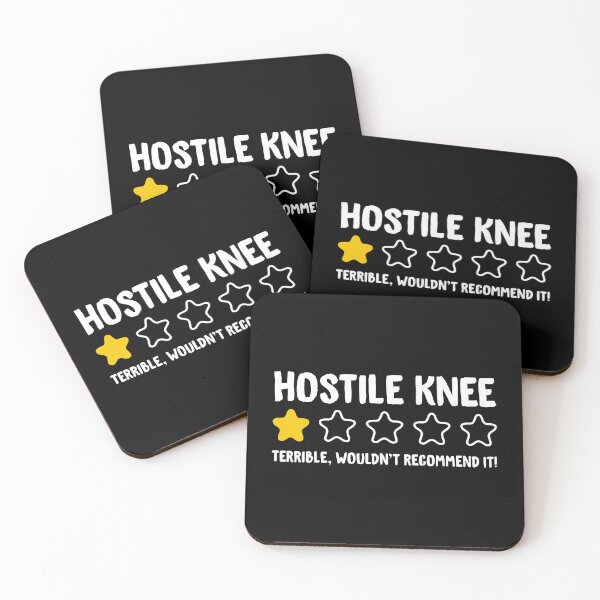 Item preview, Hostile Knee Terrible Wouldn't Recommend It! - Funny Arthroplasty Knee designed and sold by T-shirt For You.