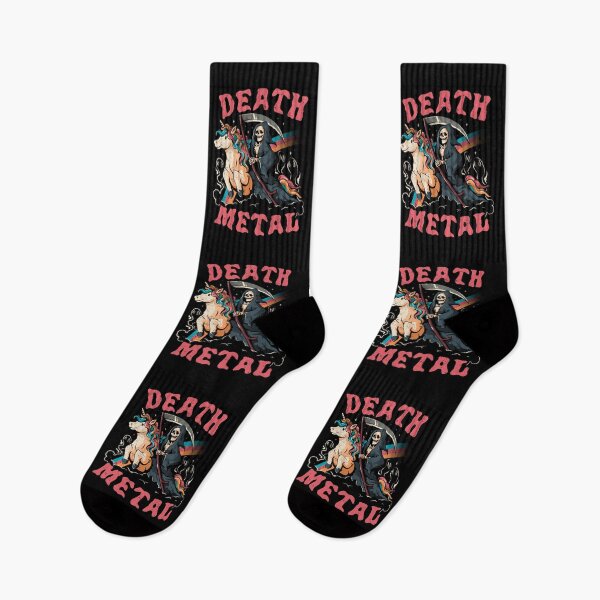Artikelvorschau, Death Metal - Nettes böses Schädel-Einhorn-Geschenk entworfen und verkauft von EduEly.