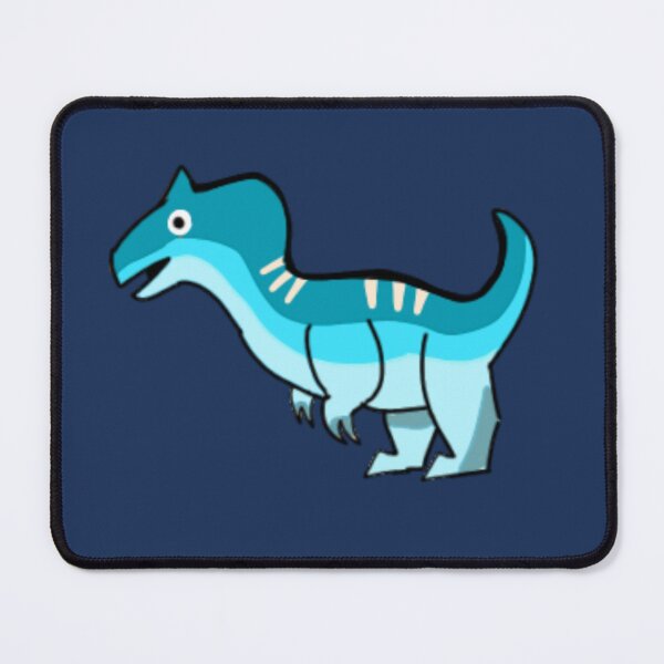 Item preview, Blue Allosaurus designed and sold by DRAGONSandWAVES.