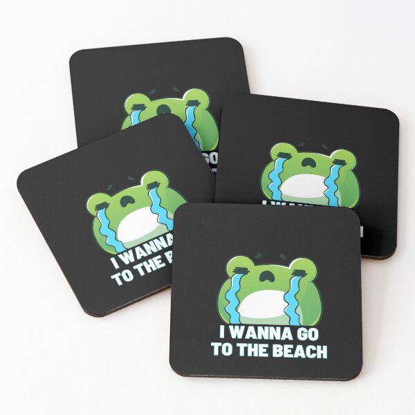 Item preview, i wanna go to the beach crying frog designed and sold by Donya-Adel.