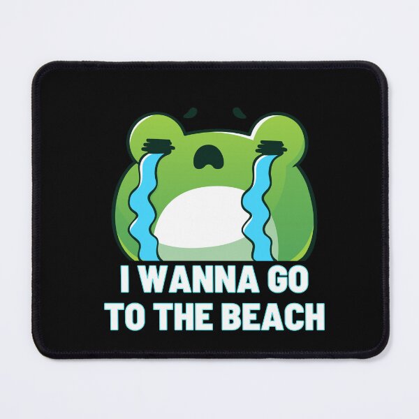 Item preview, i wanna go to the beach crying frog designed and sold by Donya-Adel.