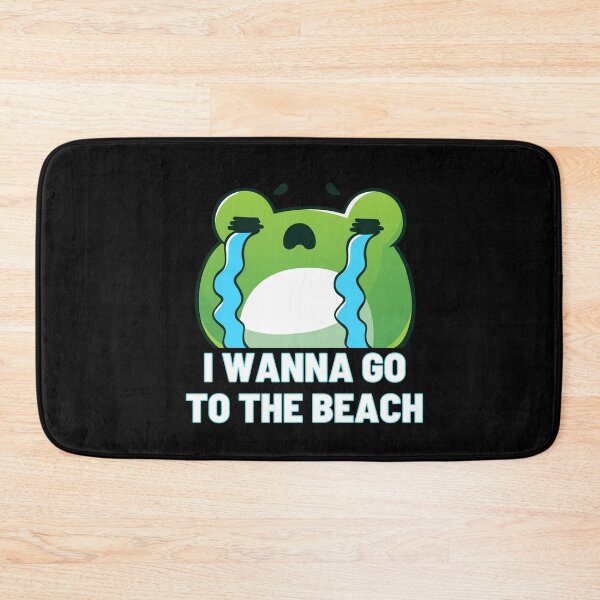 Item preview, i wanna go to the beach crying frog designed and sold by Donya-Adel.
