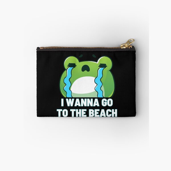 Item preview, i wanna go to the beach crying frog designed and sold by Donya-Adel.