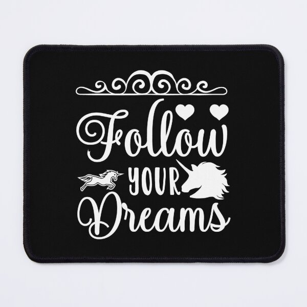 Item preview, Follow Your Dream Inspirational Motivational Quotes Saying Happy Life Apparel Essential Motivation Inspiration Joy Mood designed and sold by DesignByHeartUK.
