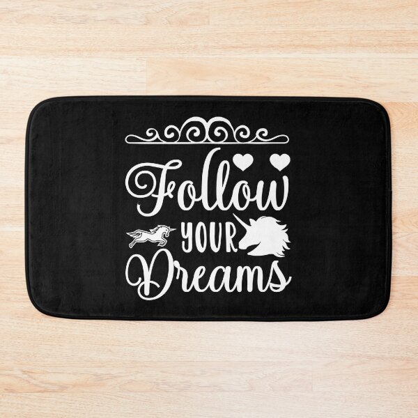 Item preview, Follow Your Dream Inspirational Motivational Quotes Saying Happy Life Apparel Essential Motivation Inspiration Joy Mood designed and sold by DesignByHeartUK.