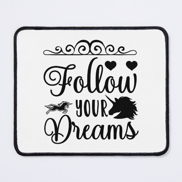 Item preview, Follow Your Dream Inspirational Motivational Quotes Saying Happy Life Apparel Essential Motivation Inspiration Joy Mood designed and sold by DesignByHeartUK.