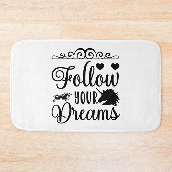Item preview, Follow Your Dream Inspirational Motivational Quotes Saying Happy Life Apparel Essential Motivation Inspiration Joy Mood designed and sold by DesignByHeartUK.
