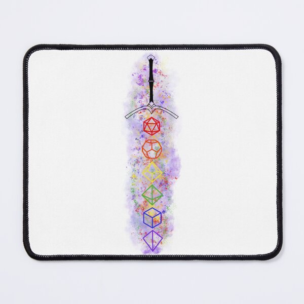 Item preview, LGBTQIA+ Pride Sword (black) designed and sold by dysfnctnlysane.