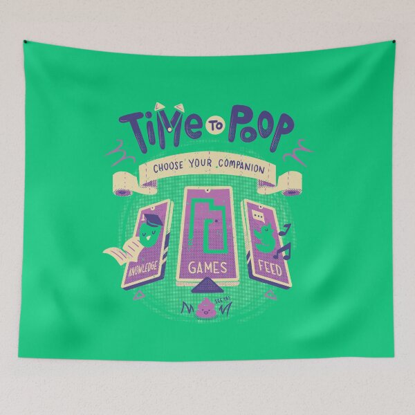 Item preview, Time to Poop designed and sold by giovanagiberti.