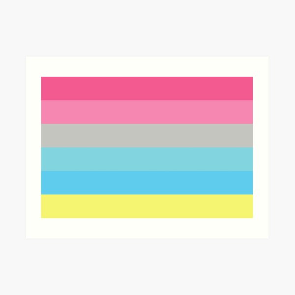 Genderflux Pride Flag Art Print For Sale By Flagsworld Redbubble 8253