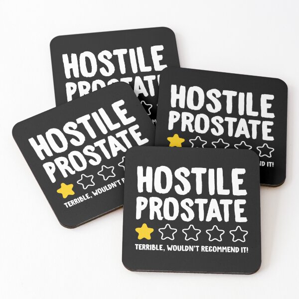 Item preview, Hostile Prostate Terrible Wouldn't Recommend It! - Funny Prostate Cancer designed and sold by T-shirt For You.