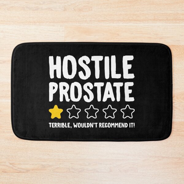 Item preview, Hostile Prostate Terrible Wouldn't Recommend It! - Funny Prostate Cancer designed and sold by T-shirt For You.