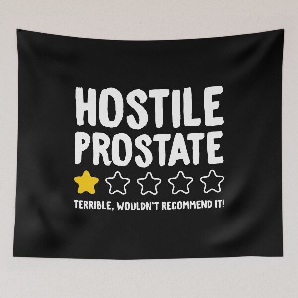 Item preview, Hostile Prostate Terrible Wouldn't Recommend It! - Funny Prostate Cancer designed and sold by T-shirt For You.