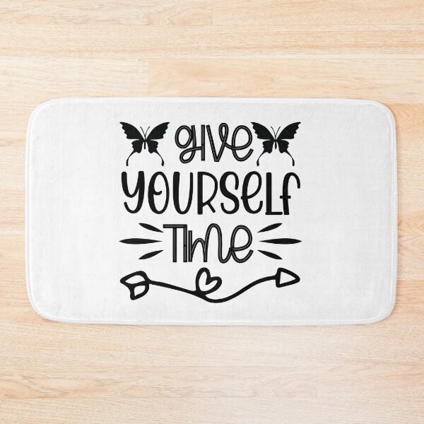 Item preview, Give Yourself Time Inspirational Motivational Quotes Saying Happy Life Apparel Essential Motivation Inspiration Joy Mood designed and sold by DesignByHeartUK.