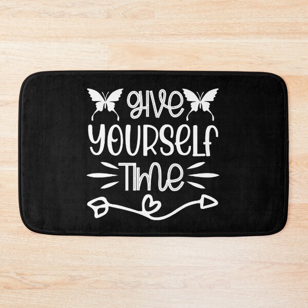 Item preview, Give Yourself Time Inspirational Motivational Quotes Saying Happy Life Apparel Essential Motivation Inspiration Joy Mood designed and sold by DesignByHeartUK.