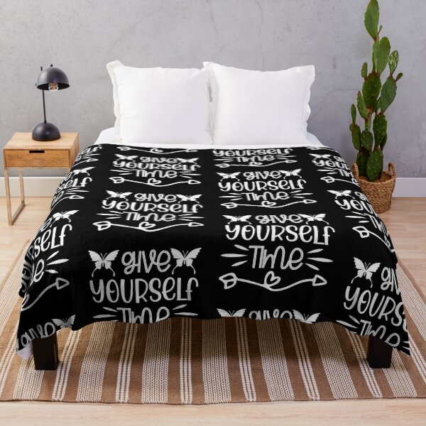 Item preview, Give Yourself Time Inspirational Motivational Quotes Saying Happy Life Apparel Essential Motivation Inspiration Joy Mood designed and sold by DesignByHeartUK.