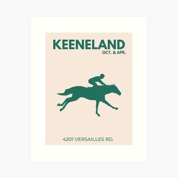 Item preview, keeneland university of kentucky lexington designed and sold by Sheridan Johnson.