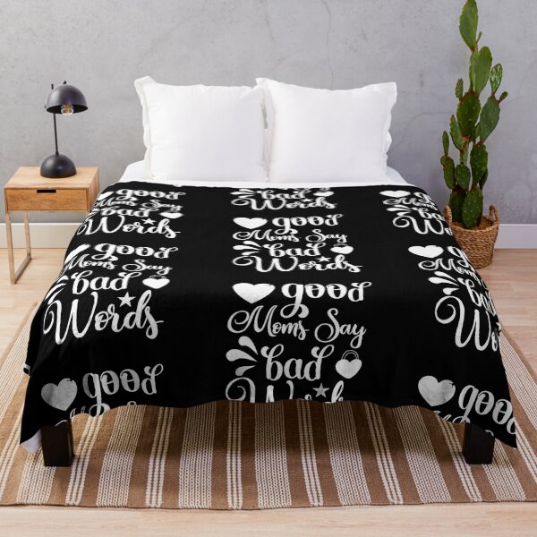 Item preview, Good Moms Say Bad Words Mama all Day everyday Mothers Day Love Mama gift appearl designed and sold by DesignByHeartUK.