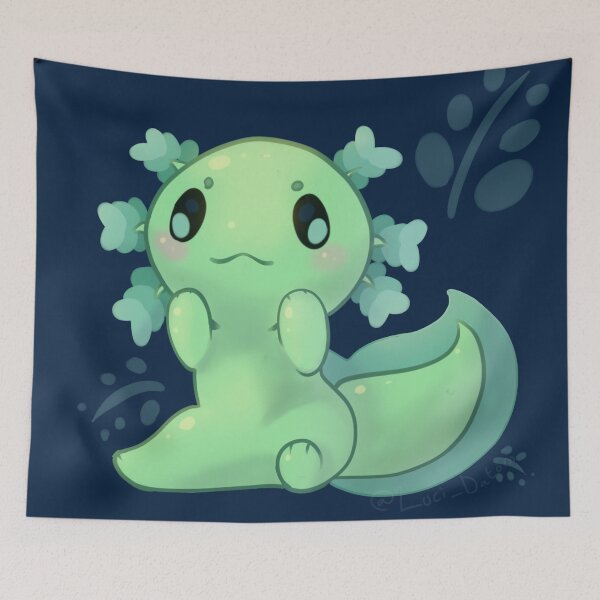 Item preview, Fern Axolotl designed and sold by LucisDesign.