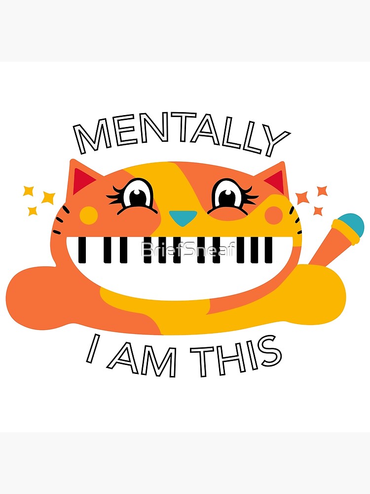 "Keyboard Cat" Poster for Sale by BriefSneaf Redbubble