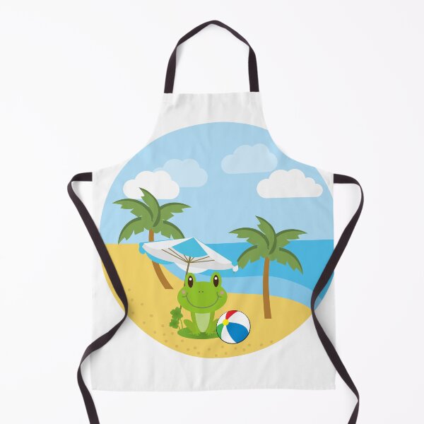 Item preview, frog at the beach designed and sold by Donya-Adel.