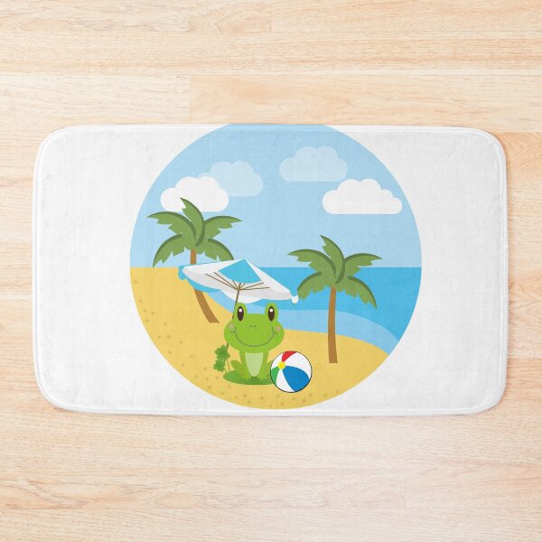 Item preview, frog at the beach designed and sold by Donya-Adel.