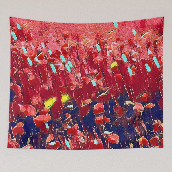 Item preview, Magical poppy field designed and sold by blackhalt.