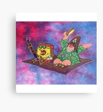 SPIRITUELLER SPONGEBOB Metallbild