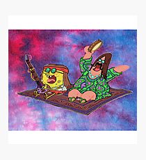SPIRITUAL SPONGEBOB Photographic Print
