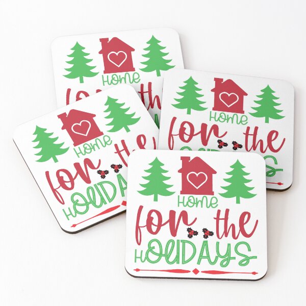 Item preview, Home For The Holidays Time of the Year Santa Merry Christmas Happy Gift Premium Apparel Funny Holiday Xmas designed and sold by DesignByHeartUK.