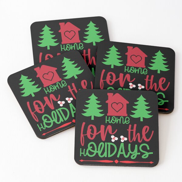 Item preview, Home For The Holidays Time of the Year Santa Merry Christmas Happy Gift Premium Apparel Funny Holiday Xmas designed and sold by DesignByHeartUK.