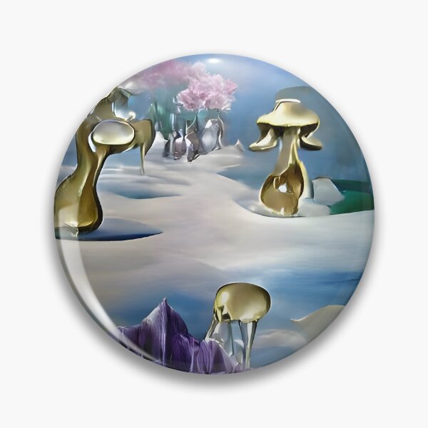 Item preview, Surreal Alien Mushroom Landsape designed and sold by andrea262.