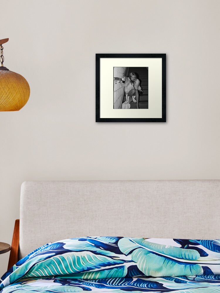Thumbnail 1 of 7, Framed Art Print, Kate Moss designed and sold by anasshop25.