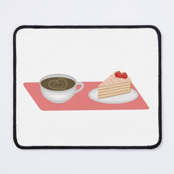 Item preview, cup of coffee with strawberry cake designed and sold by Jumty13.