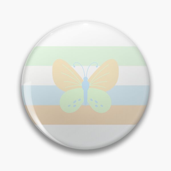 Item preview, Unlabeled flag colours butterfly design  designed and sold by Holly-berry-art.