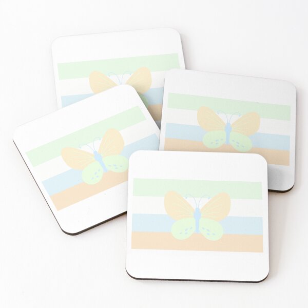 Item preview, Unlabeled flag colours butterfly design  designed and sold by Holly-berry-art.