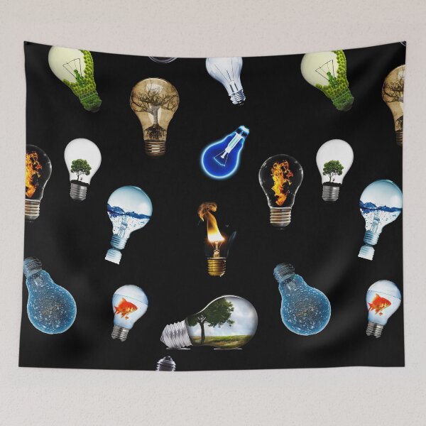Item preview, LIFE IS LIKE LIGHT BULP designed and sold by johnnyssandart.