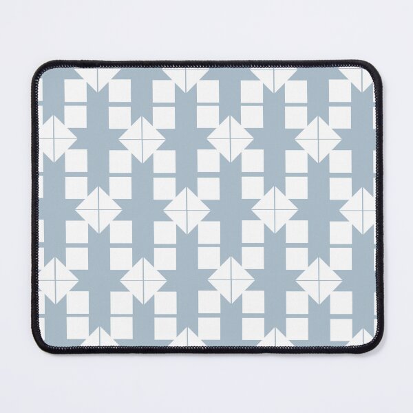 Item preview, Powder Blue and White Star Tiles designed and sold by BeJolley.