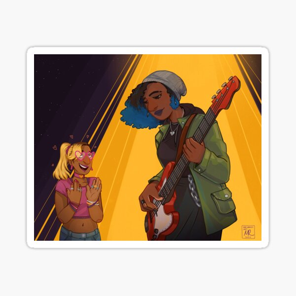The girls Sticker