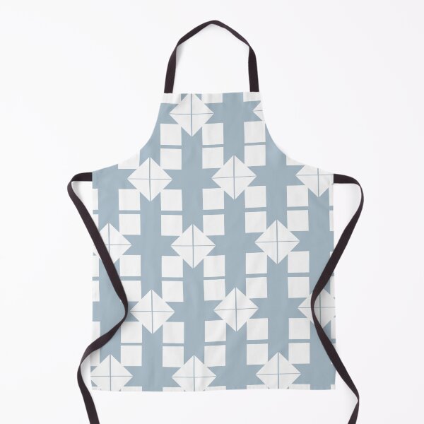 Item preview, Powder Blue and White Star Tiles designed and sold by BeJolley.