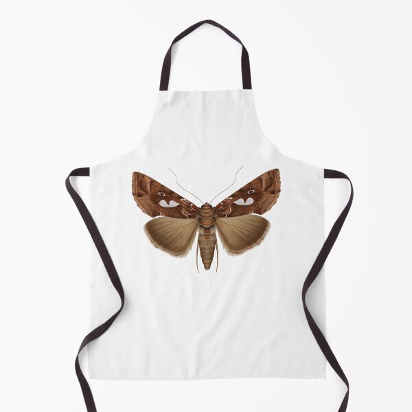 Item preview, Bilobed Looper Moth Painting designed and sold by M. "Moth Monarch" Capaldi.