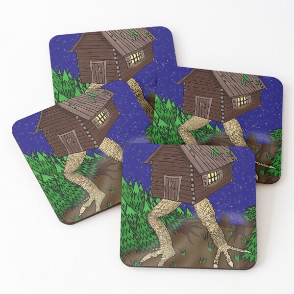 Item preview, Baba Yaga Cartoon House designed and sold by monsterbasket.