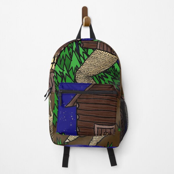 Item preview, Baba Yaga Cartoon House designed and sold by monsterbasket.