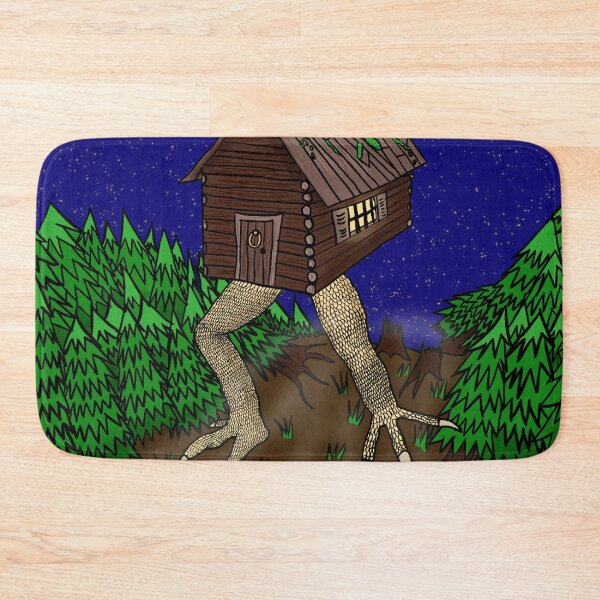 Item preview, Baba Yaga Cartoon House designed and sold by monsterbasket.