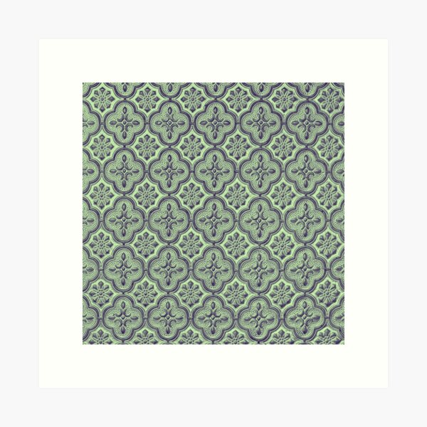Aperçu de l'œuvre Motif baroque créée et vendue par antevasinart.