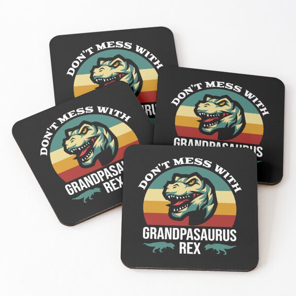Item preview, funny vintage Grandpasaurus Don't Mess With Grandpasaurus Rex  designed and sold by uranus1store.