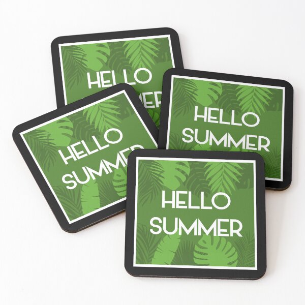 Item preview, Hello Summer (Green) designed and sold by Arianna Khalil.