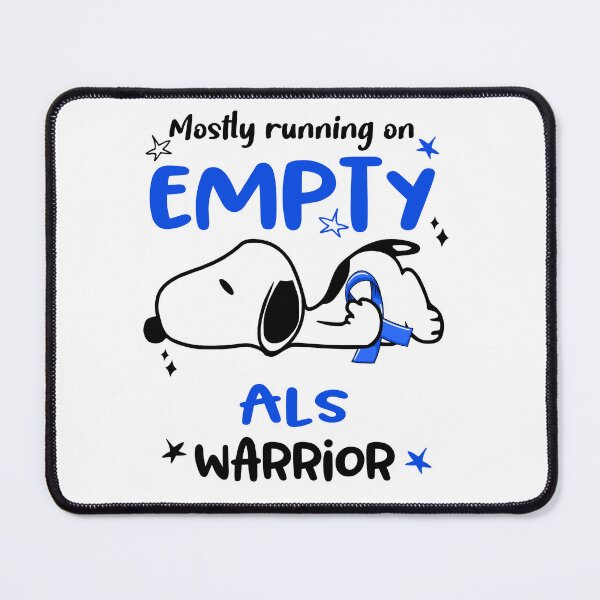 Item preview, Mostly Running on Empty ALS Warrior designed and sold by Wlsnpeggy.